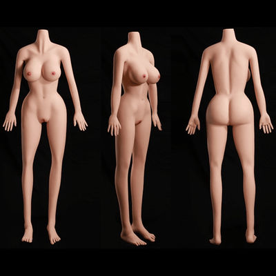 رأس دمية جنسية قابلة للتخصيص TPE/Silicone جسم إمرأة مع مؤخرة كبيرة أثداء كبيرة-MARCY