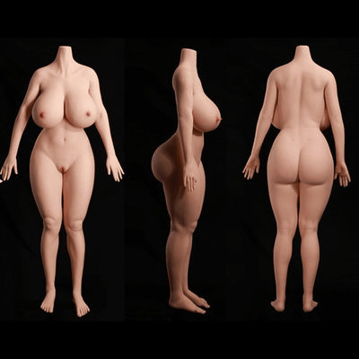 جسد دمية جنسية قابلة للتخصيص من نوع TPE/Silicone مع مؤخرة كبيرة و ثديين كبيرين- مارسي